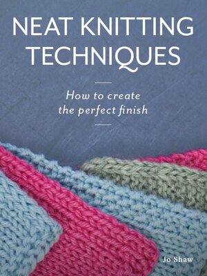 cover image of Neat Knitting Techniques